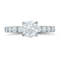 Lieberfarb ladies diamond engagement ring ED77763